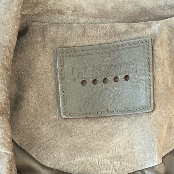 Blank NYC Tan Suede Jacket - Picture 3 of 4